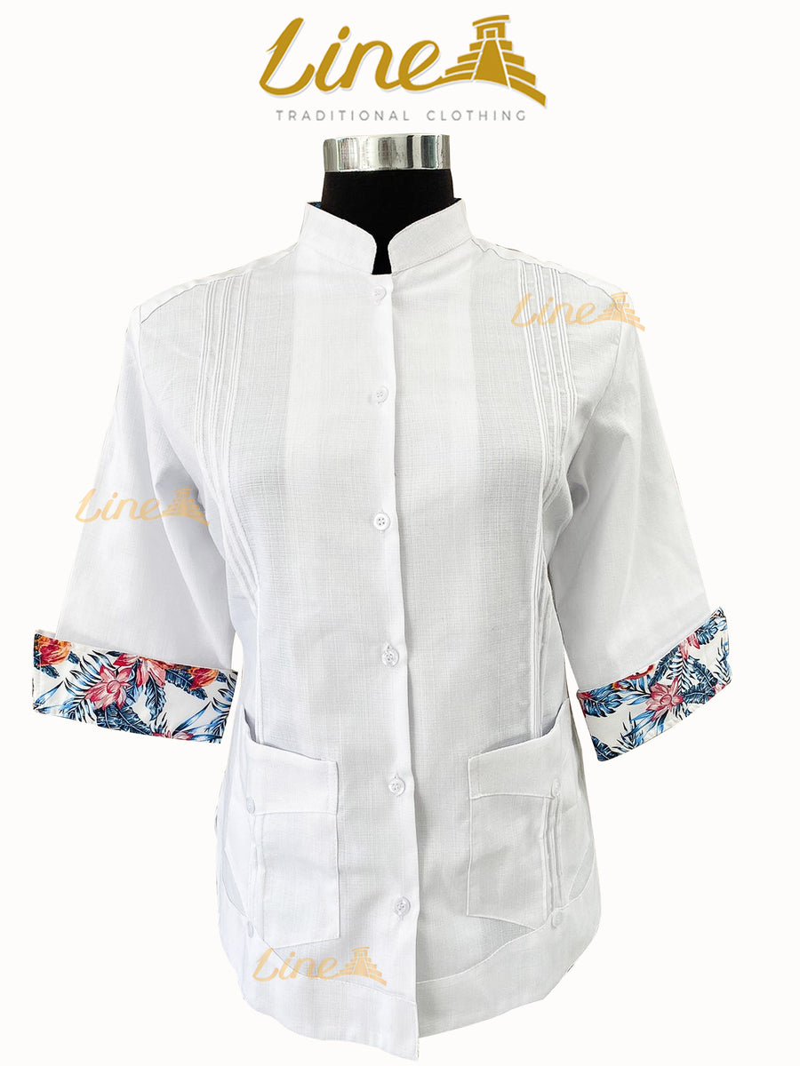 Blusa guayabera best sale